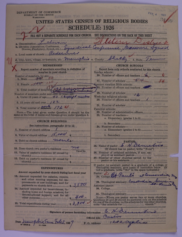 Scan of Evangelical Lutheran Synodical Conference of America: Evangelical Lutheran Synod of Missouri, Ohio, and Other States: 3169