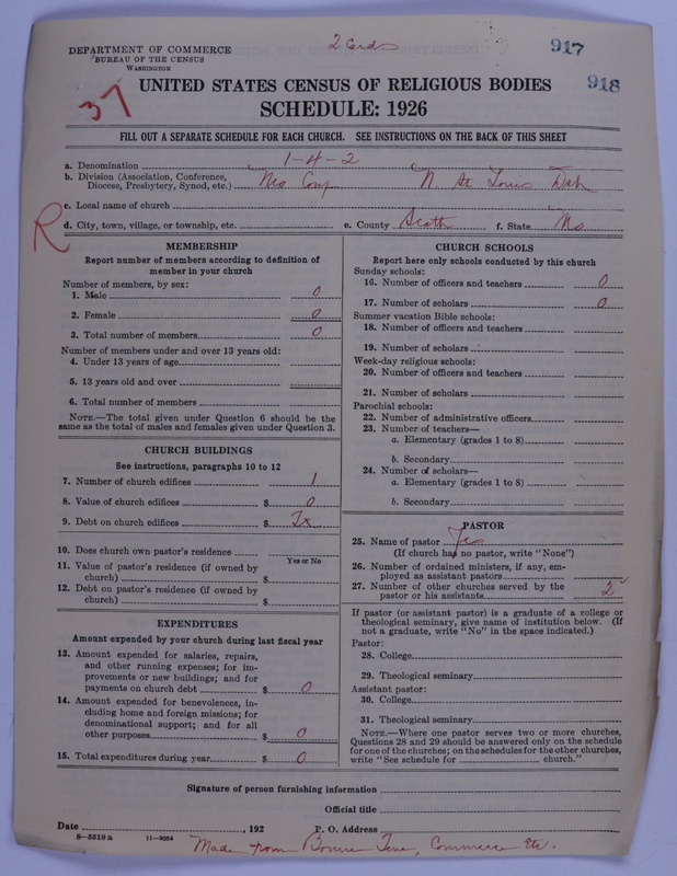 Scan of African Methodist Episcopal Church: 917