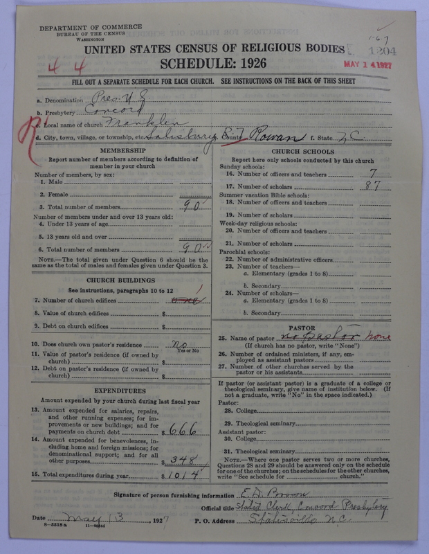 Scan of Presbyterian Church in the United States: 1204