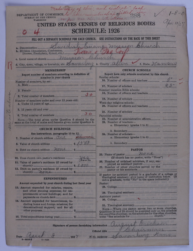 Scan of Swedish Evangelical Mission Covenant of America: 288