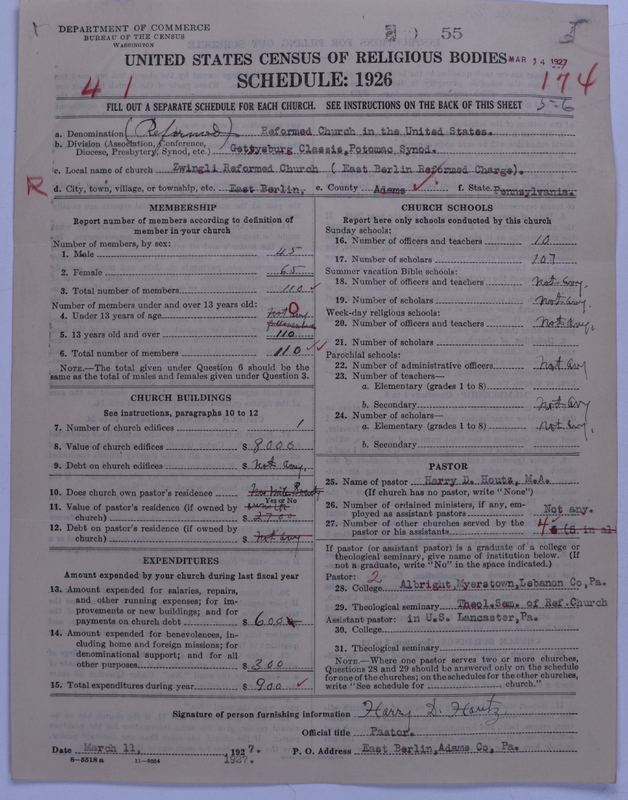 Scan of Reformed Church in the United States: 55