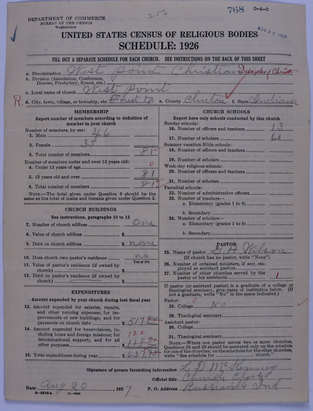 Scan of Disciples of Christ: 768