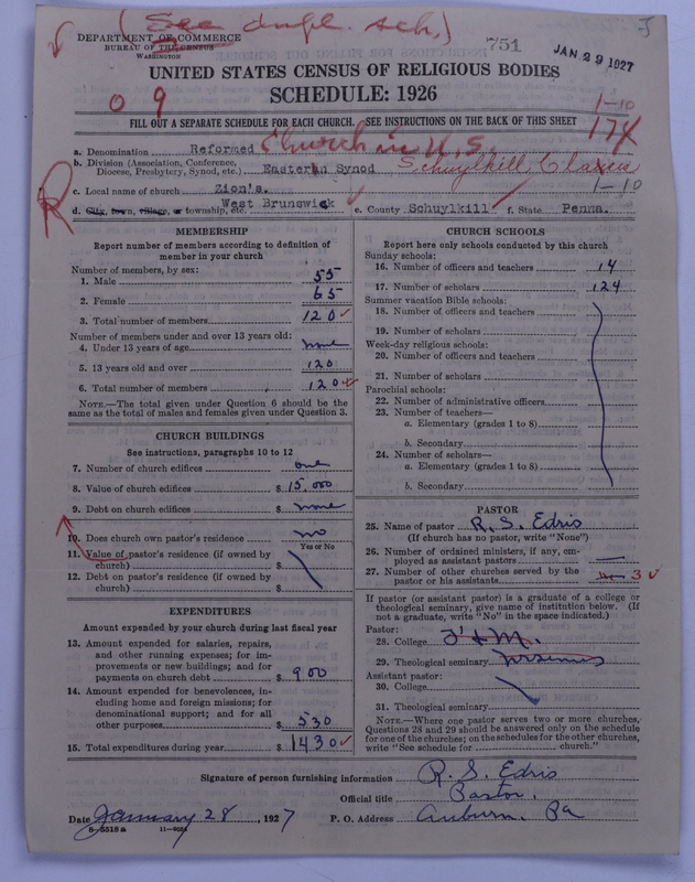 Scan of Reformed Church in the United States: 751