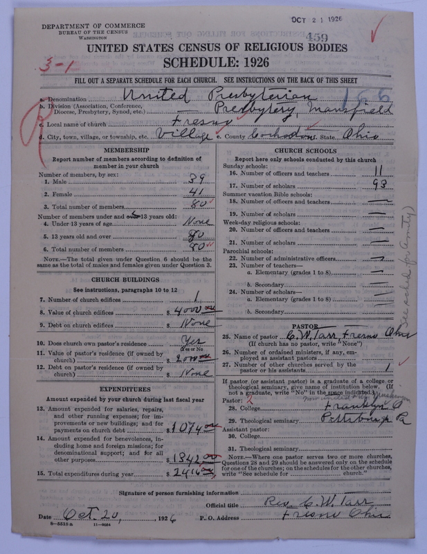 Scan of United Presbyterian Church of North America: 459