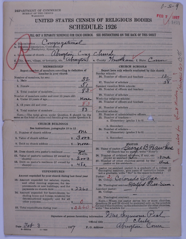 Scan of Congregational Churches: 1463