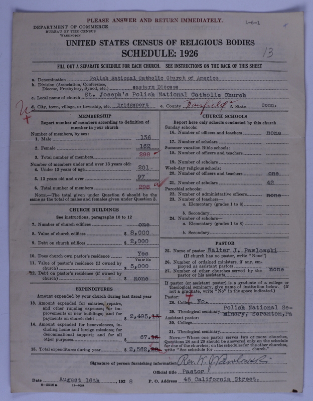 Scan of Polish National Catholic Church of America: 13
