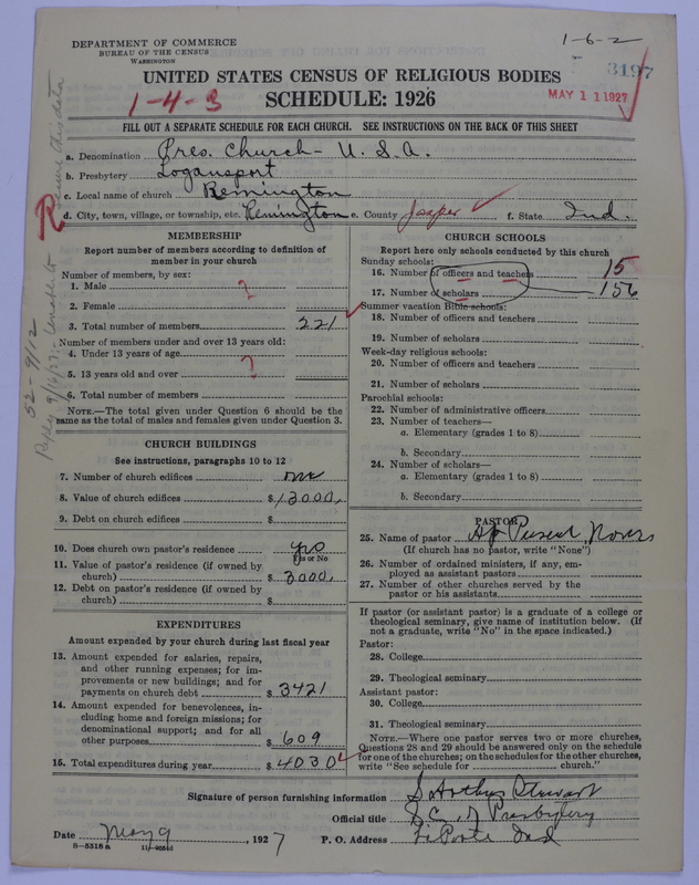 Scan of Presbyterian Church in the United States of America: 3197