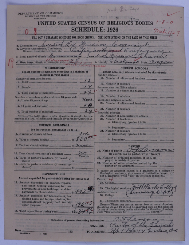 Scan of Swedish Evangelical Mission Covenant of America: 337