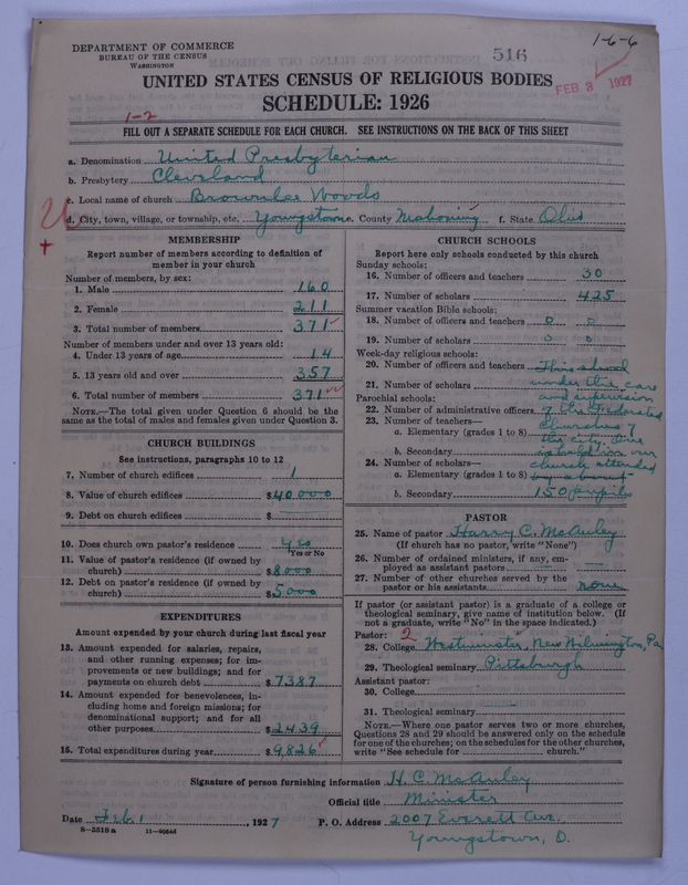 Scan of United Presbyterian Church of North America: 516