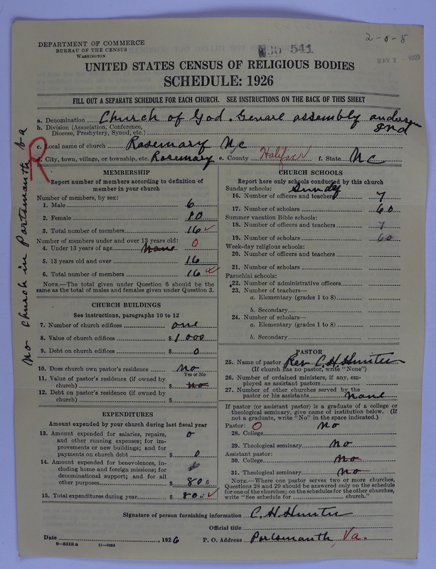 Scan of Church of God (Headquarters, Anderson, Ind.): 541