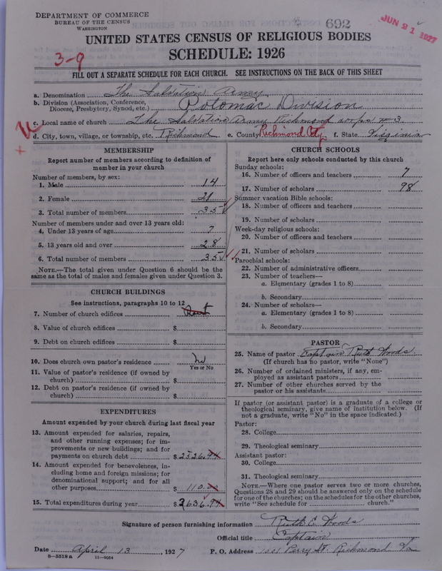 Scan of Salvation Army: 692