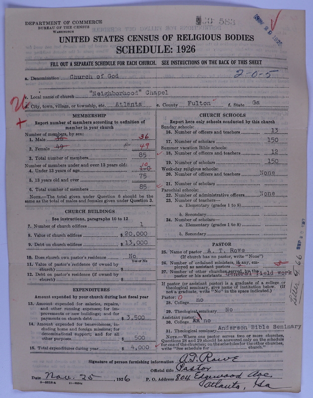 Scan of Church of God (Headquarters, Anderson, Ind.): 583