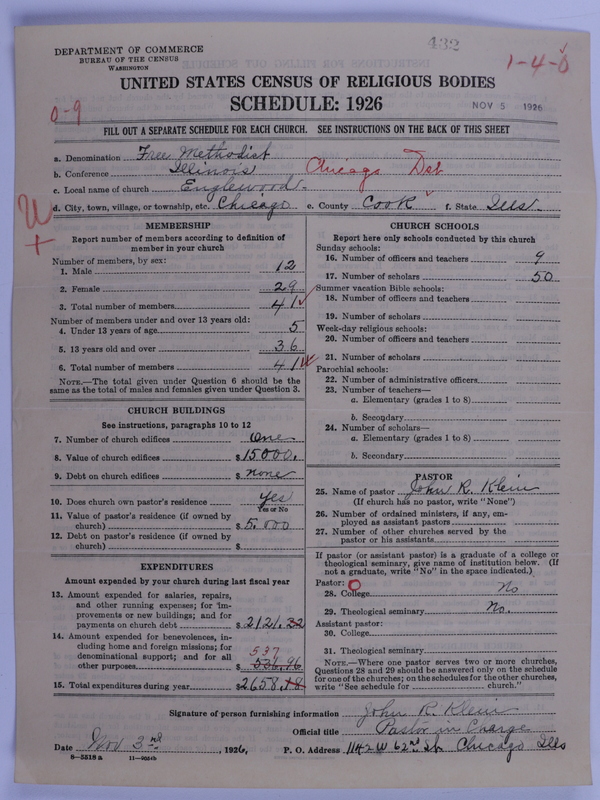 Scan of Free Methodist Church of North America: 432