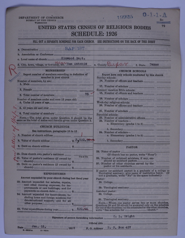 Scan of Negro Baptists: 19925