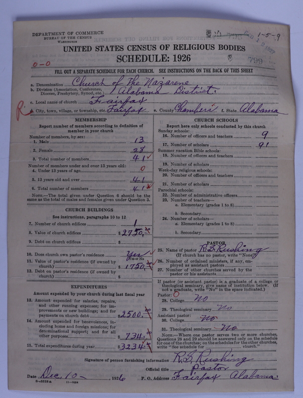 Scan of Church of the Nazarene: 799