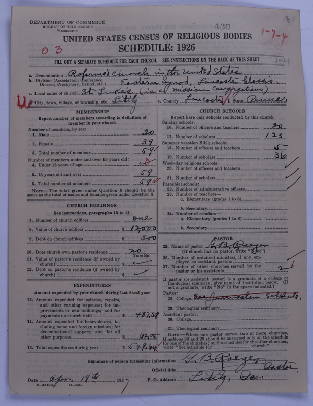 Scan of Reformed Church in the United States: 430