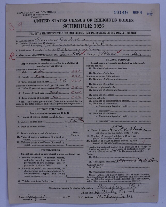 Scan of Roman Catholic Church: 18149
