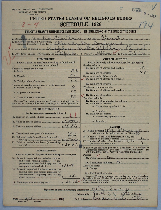 Scan of Church of the United Brethren in Christ: 579