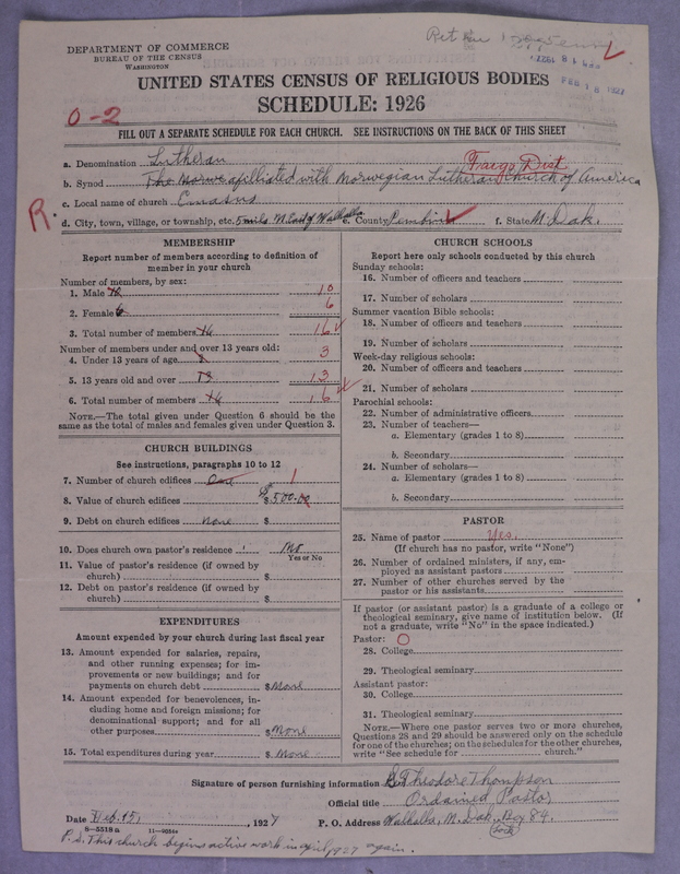 Scan of Lutheran Free Church: 277