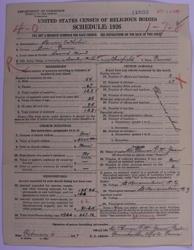 Scan of Roman Catholic Church: 11032