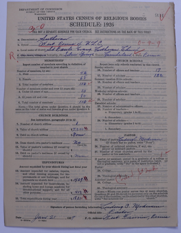 Scan of United Lutheran Church in America: 931