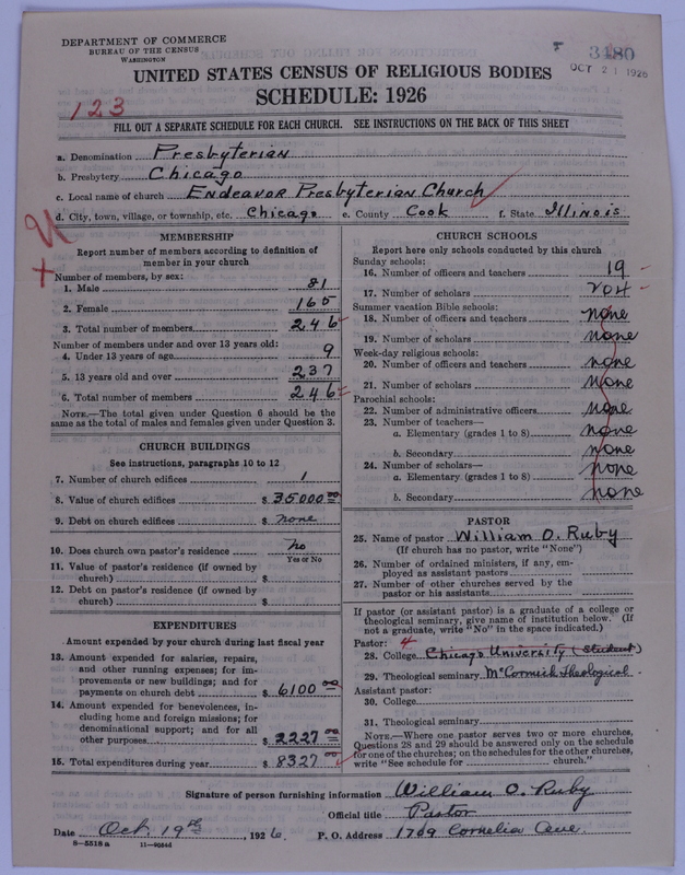 Scan of Presbyterian Church in the United States of America: 3480
