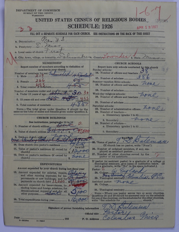 Scan of Presbyterian Church in the United States: 2696