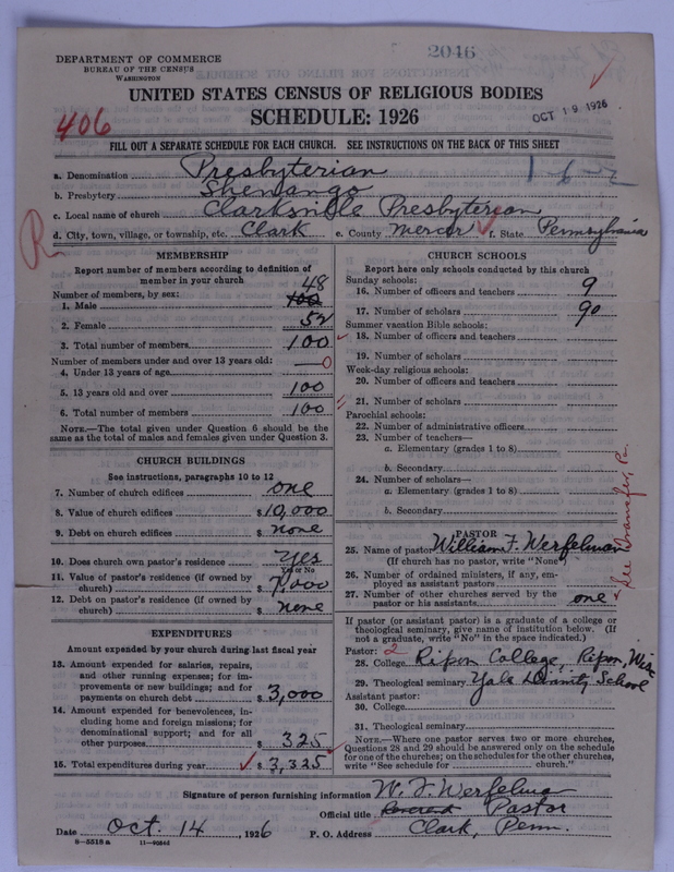 Scan of Presbyterian Church in the United States of America: 2046