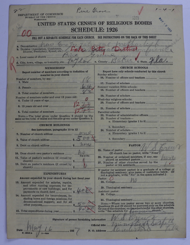 Scan of New Congregational Methodist Church: 23
