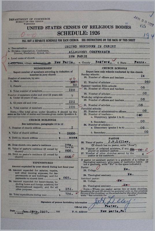 Scan of Church of the United Brethren in Christ: 65