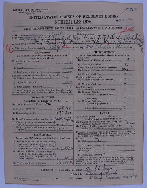Scan of Church of Christ, Scientist: 522