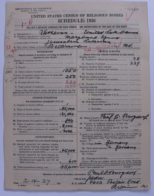 Scan of United Lutheran Church in America: 2840