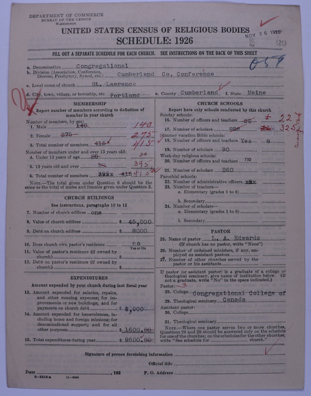 Scan of Congregational Churches: 29