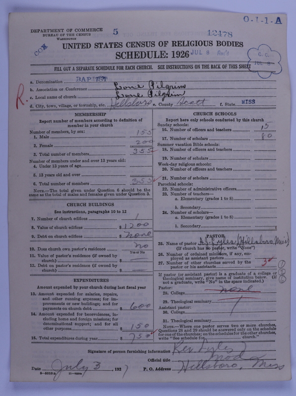 Scan of Negro Baptists: 12478