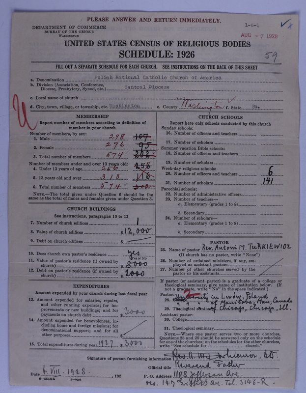 Scan of Polish National Catholic Church of America: 59
