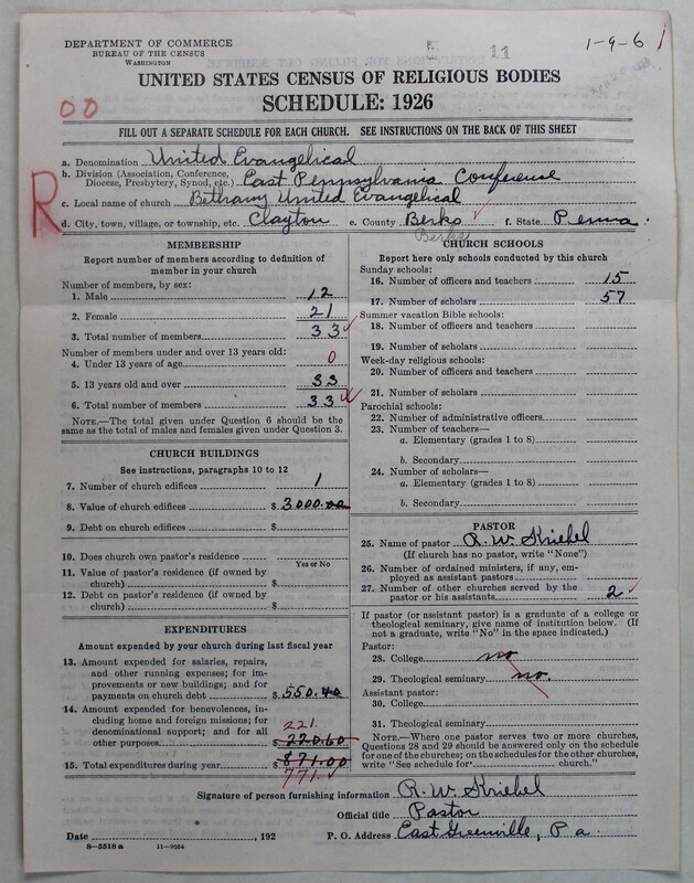 Scan of Evangelical Congregational Church: 11