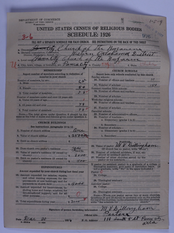 Scan of Church of the Nazarene: 976
