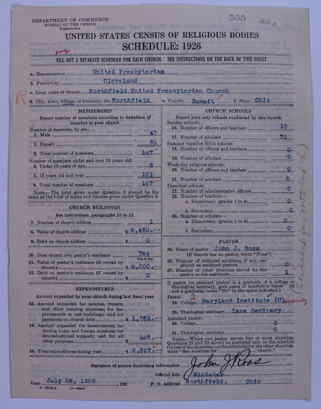 Scan of United Presbyterian Church of North America: 555