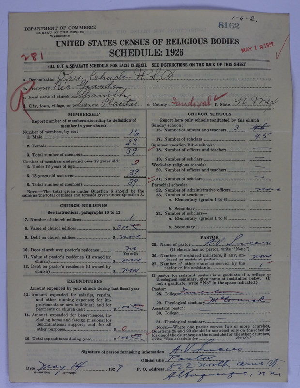 Scan of Presbyterian Church in the United States of America: 8162
