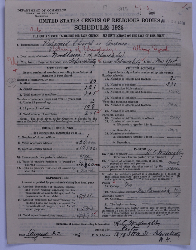 Scan of Reformed Church in America: 205