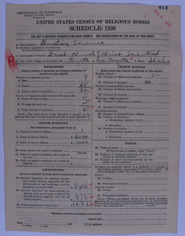 Scan of Church of Christ, Scientist: 414