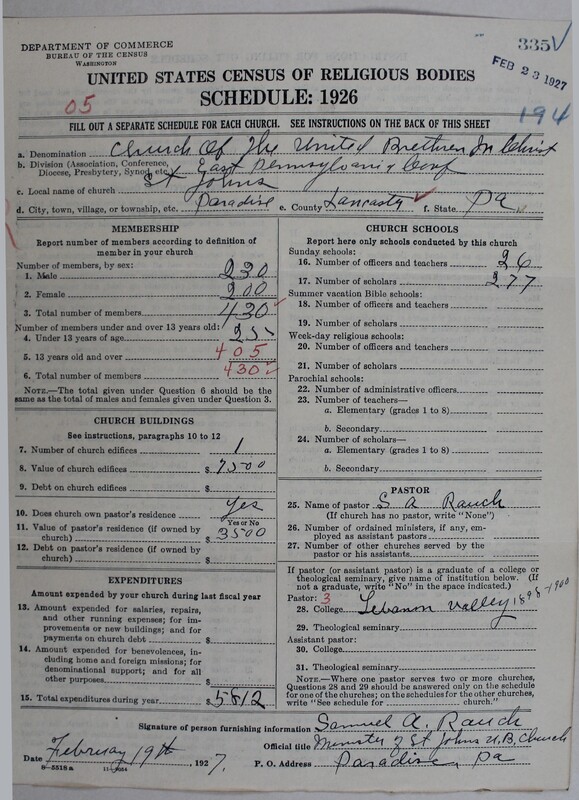 Scan of Church of the United Brethren in Christ: 335