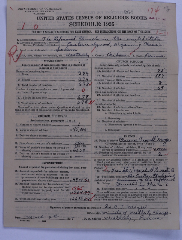 Scan of Reformed Church in the United States: 264