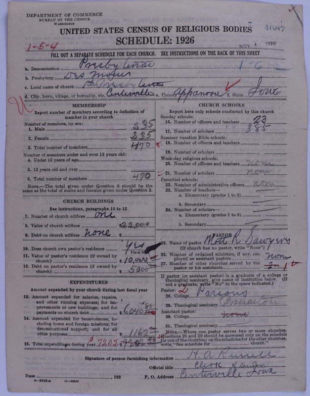 Scan of Presbyterian Church in the United States of America: 4687