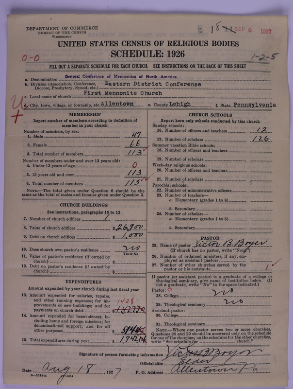 Scan of General Conference of the Mennonite Church of North America: 18