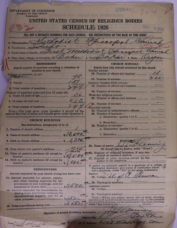 Scan of Methodist Episcopoal Church: 25090