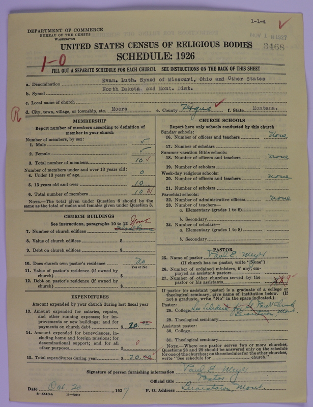 Scan of Evangelical Lutheran Synodical Conference of America: Evangelical Lutheran Synod of Missouri, Ohio, and Other States: 3468