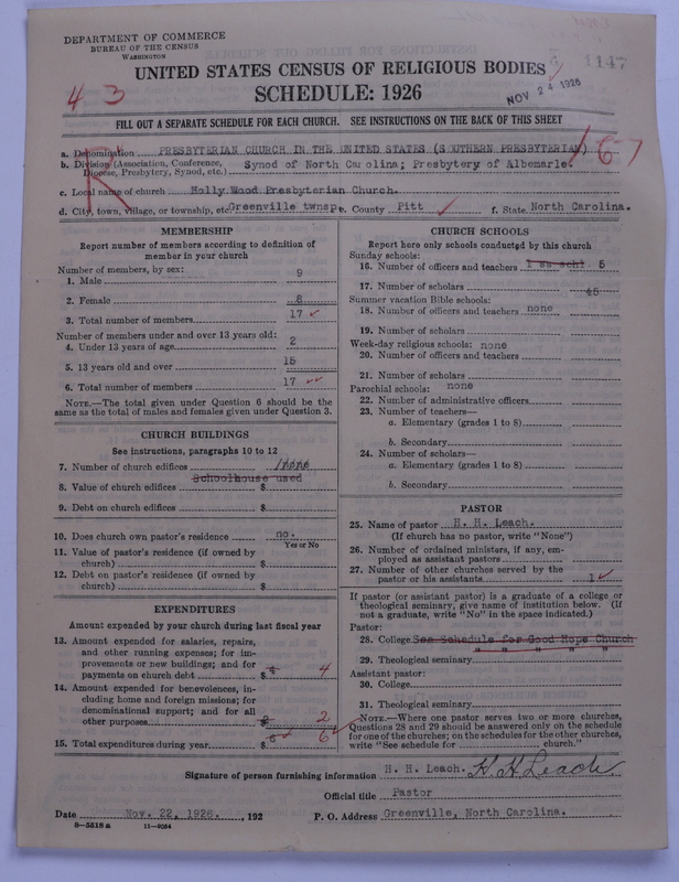Scan of Presbyterian Church in the United States: 1147