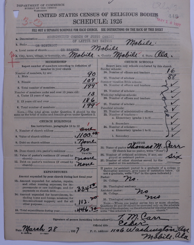 Scan of Reorganized Church of Jesus Christ of Latter Day Saints: 448