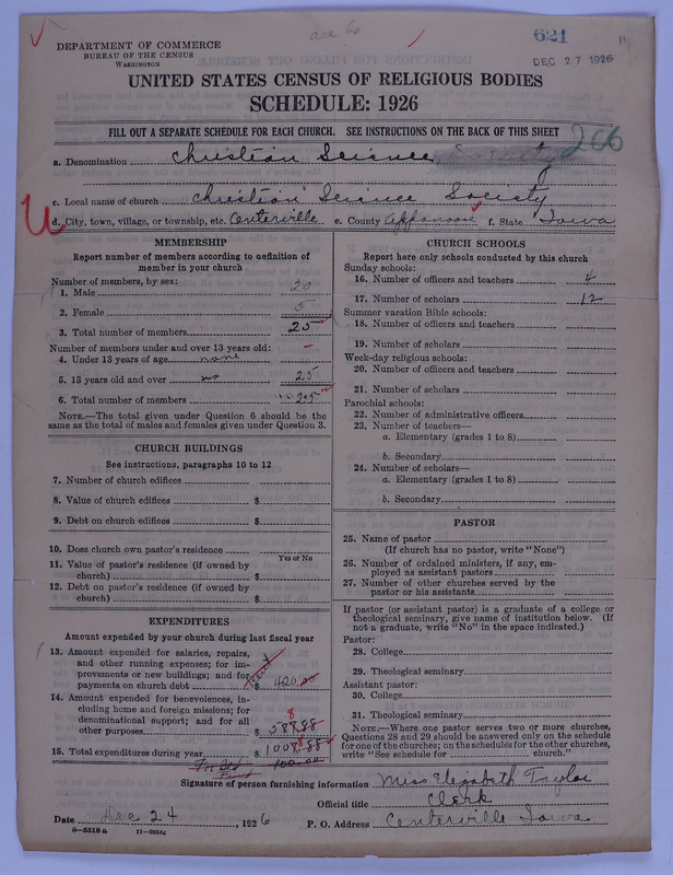 Scan of Church of Christ, Scientist: 621